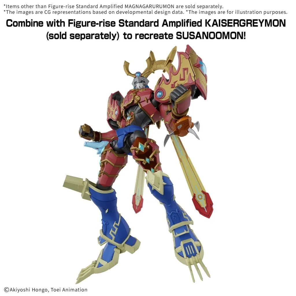 Digimon - Figure-rise Standard Amplified MagnaGarurumon Model Kit